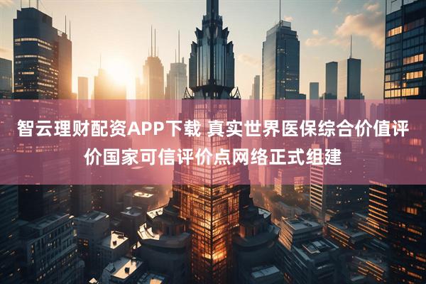 智云理财配资APP下载 真实世界医保综合价值评价国家可信评价点网络正式组建